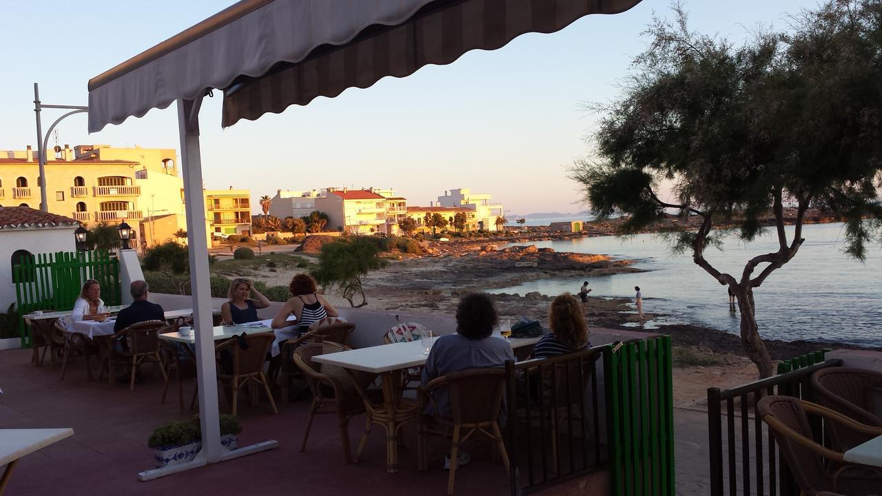 Hostal Restaurante Playa Colonia de Sant Jordi Exterior photo